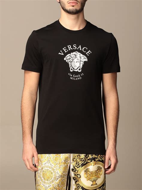 playeras versace para hombre|camiseta Versace para hombre.